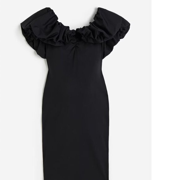 H&M MAMA Off-the-shoulder Dress Size S NEW WITH TAG! H&M MAMA Off-the-shoulder Dress Size S NEW WITH TAG!